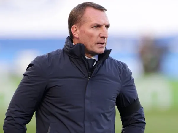 Manajer Leicester City, Brendan Rodgers.