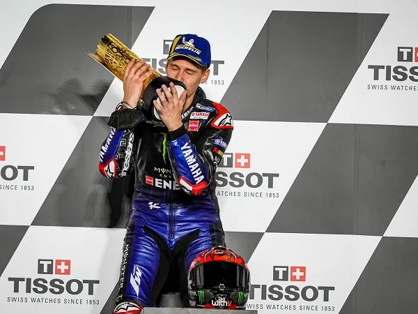 Fabio Quartararo ceritakan usaha kerasnya raih kemenangan perdana di GP Doha.