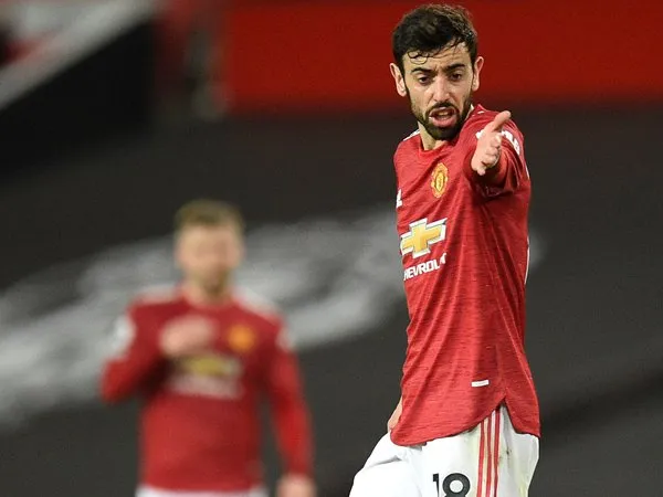 Playmaker Manchester United, Bruno Fernandes.