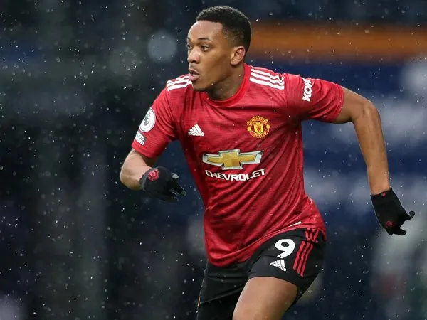 Striker Manchester United, Anthony Martial.