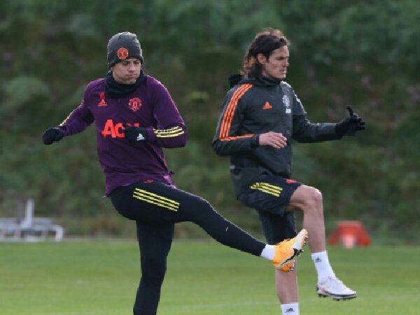 Marcos Rojo Coba Bujuk Edinson Cavani Gabung Boca Juniors?