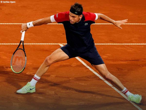 Filip Krajinovic Berjuang Habis-Habisan Di Laga Pertama Serbia Open