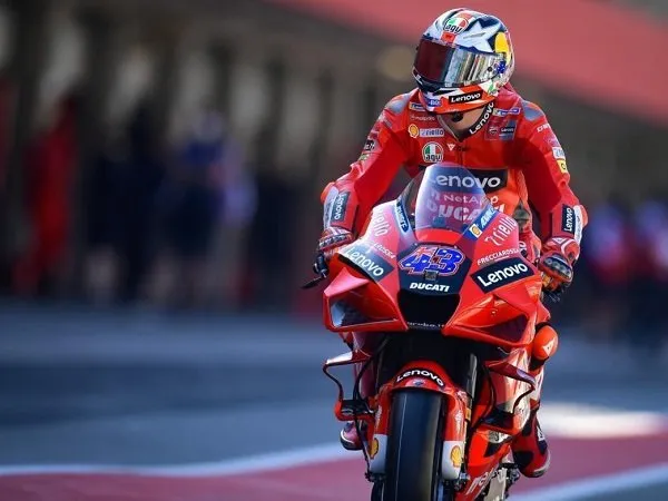 Luka basah Jack Miller terbuka akibat kecelakaan yang dideritanya di GP Portugal.
