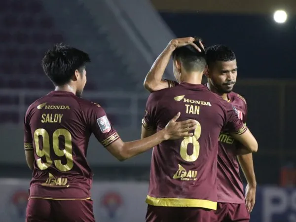 PSM Makassar saat tampil di Piala Menpora 2021