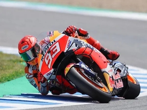 Marc Marquez kurang puas dengan kecepatan motornya di sektor tikungan.