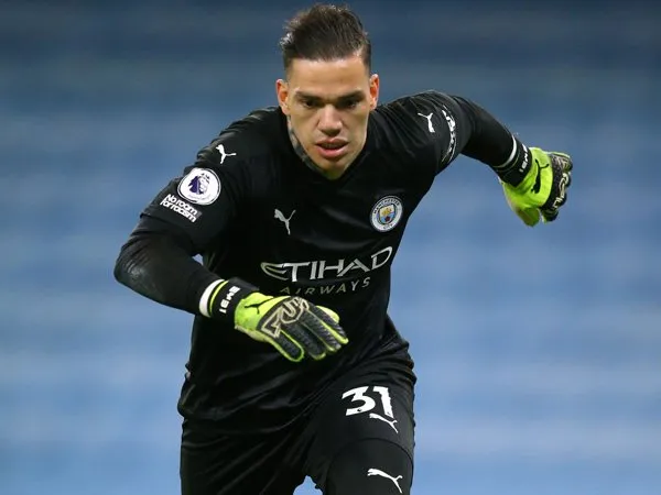 Kiper Manchester City, Ederson Moraes.
