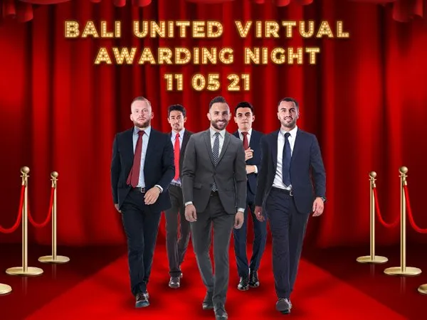 Bali United Virtual Awarding Night