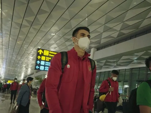 Skuat timnas Indonesia bertolak menuju UEA