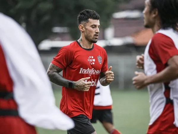 Latihan perdana Bali United usai libur lebaran