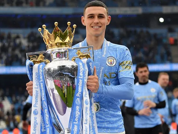 Gelandang Manchester City, Phil Foden.