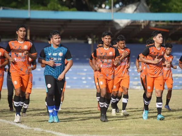 Latihan perdana Persiraja Banda Aceh
