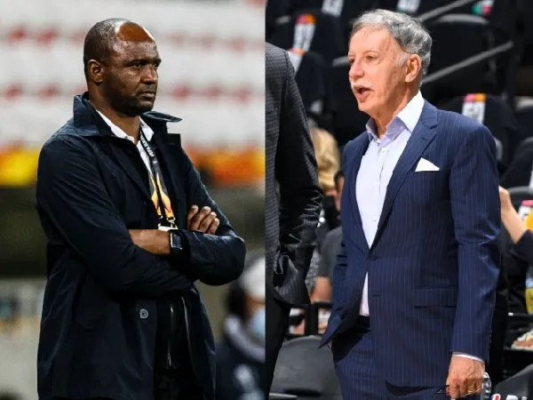 Patrick Vieira sudah kehilangan kepercayaan pada Stan Kroenke