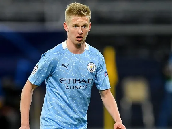 Bek sayap Manchester City, Oleksandr Zinchenko.