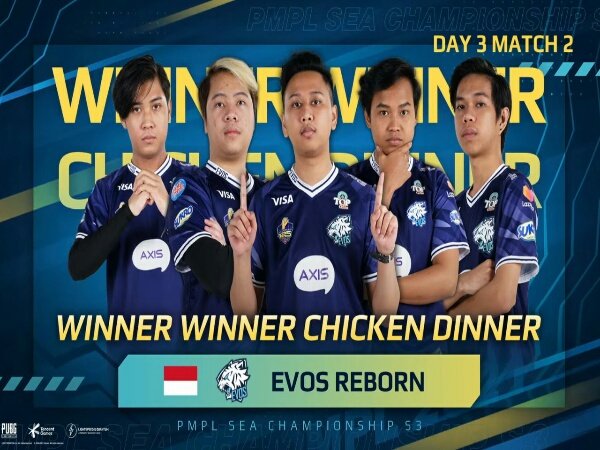 PMPL SEA Usai, EVOS Reborn Akan Lanjut Tarung di Dunia Games League