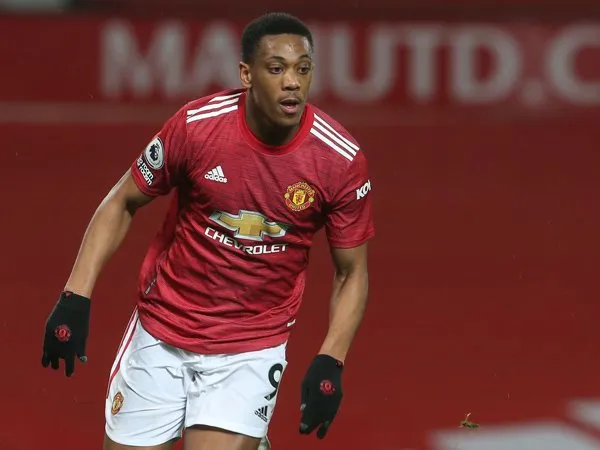 Striker Manchester United, Anthony Martial.