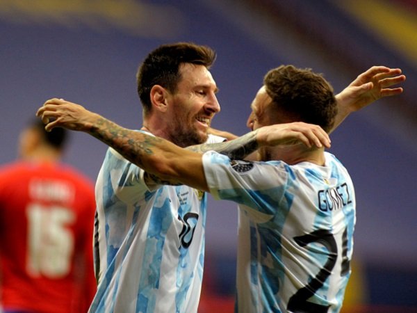 Hasil Copa America 2021: Argentina Amankan Tiket Lolos, Uruguay Tahan Cile