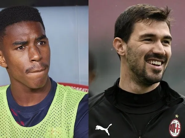 Junior Firpo dan Alessio Romagnoli