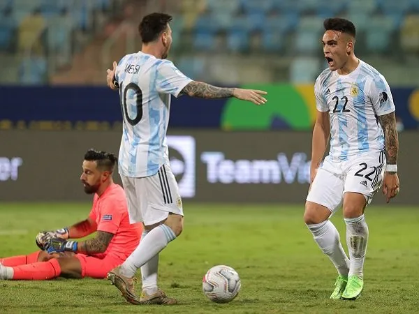 Lionel Messi berikan tiket ke semifinal kepada Argentina.