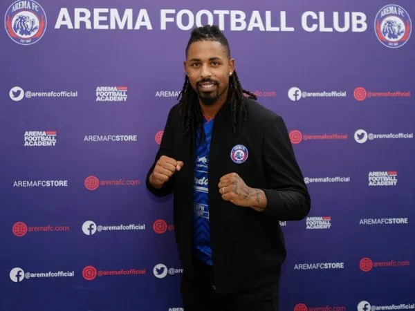 Penyerang anyar Arema FC, Carlos Fortes