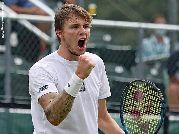 Alexander Bublik susah payah demi satu tempat di perempatfinal Hall of Fame Open 2021