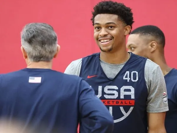 Keldon Johnson lengkapi daftar 12 pemain Amerika Serikat. (Images: Getty)