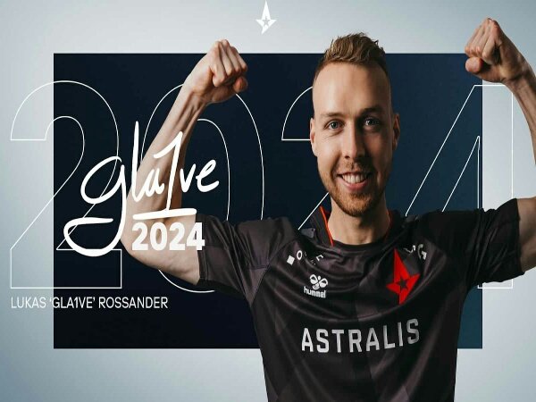 Astralis Perpanjang Kontrak Lukas "gla1ve" Rossander Hingga 2024