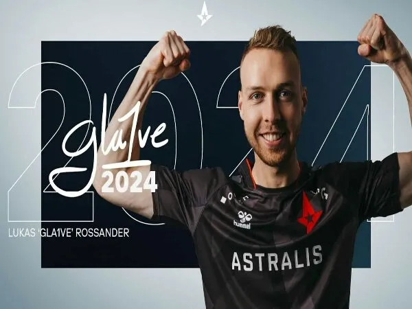 Astralis Perpanjang Kontrak Lukas "gla1ve" Rossander Hingga 2024