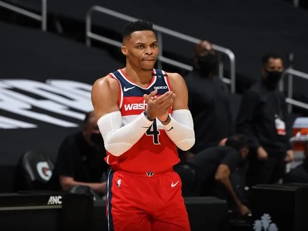 Russell Westbrook akan kembali dengan nomor punggung 0 di Los Angeles Lakers.