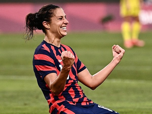 Antar Amerika Serikat Raih Perunggu, Carli Lloyd Cetak Sejarah di Olimpiade