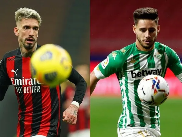 Samu Castillejo dan Alex Moreno