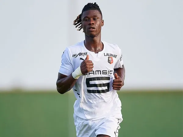 Gelandang Manchester United, Eduardo Camavinga.