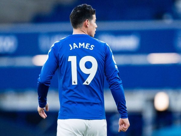 Tinggalkan Everton, Agen Ingin Boyong James Rodriguez Ke AC Milan