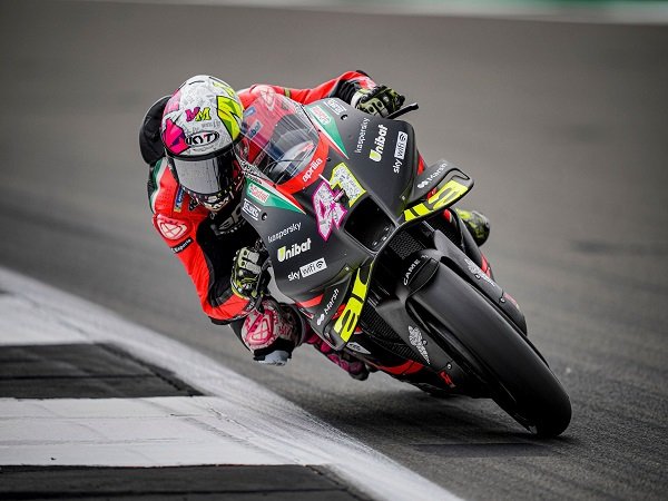 Hasil Warm-Up MotoGP Inggris: Aleix Espargaro Tunjukkan Aksi Terbaik
