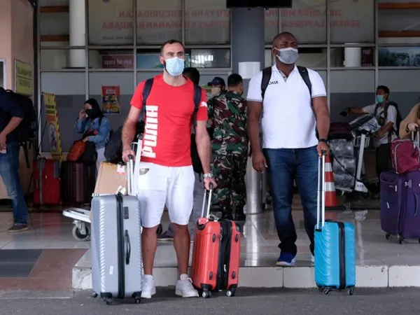 Pemain asing terakhir Arema FC, Sergio Silva tiba di Malang