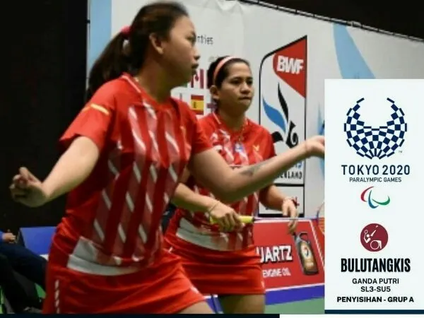 Leani/Sadiyah Tembus Semifinal Paralimpiade Tokyo 2021
