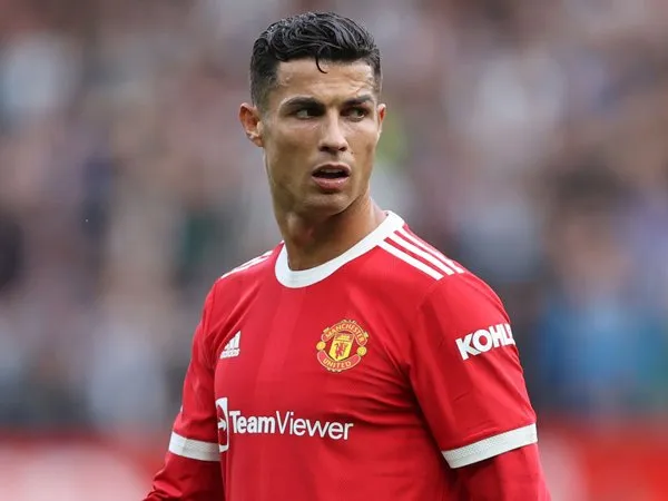 Penyerang Manchester United, Cristiano Ronaldo.