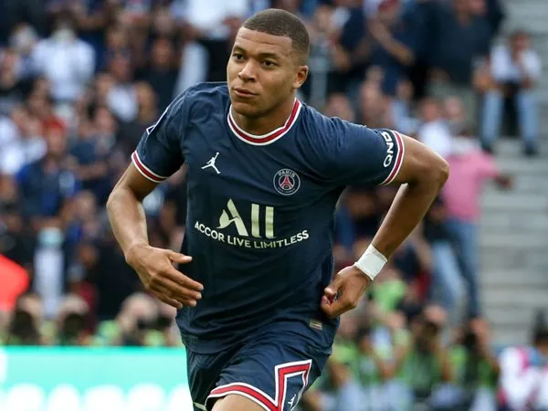 Penyerang Paris Saint-Germain, Kylian Mbappe.
