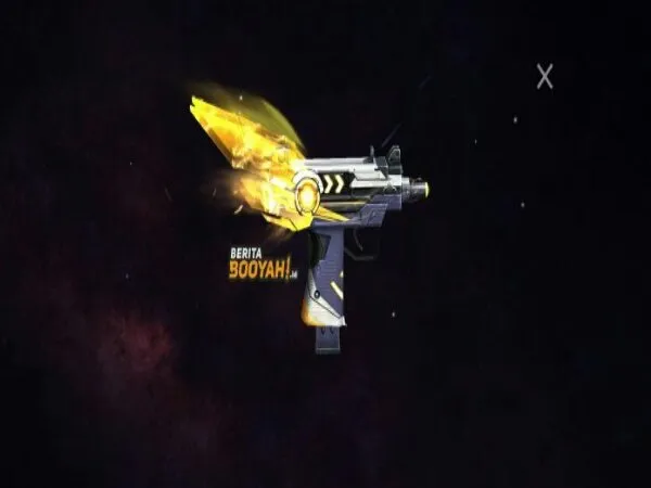 Mini Uzi - Amber Megacypher Gun Skin Jadi Handgun Terbaik di Free Fire?