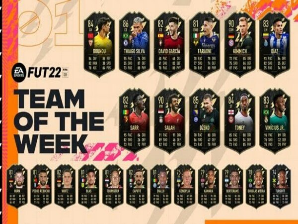 FIFA 22 FUT TOTW 1: Mohammed Salah dan Joshua Kimmich Terbaik