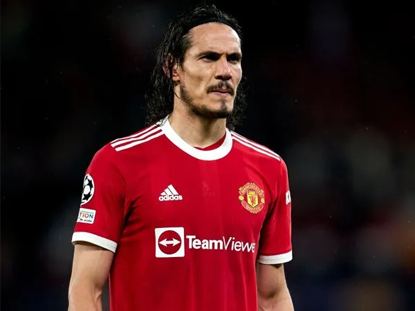 Penyerang Man United, Edinson Cavani.