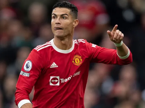 Penyerang Manchester United, Cristiano Ronaldo.