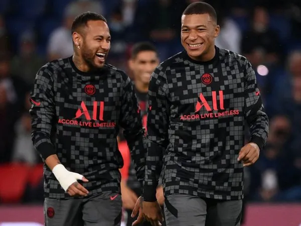 Kylian Mbappe dan Neymar Jr.