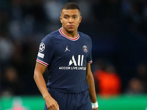 Penyerang Paris Saint-Germain, Kylian Mbappe.