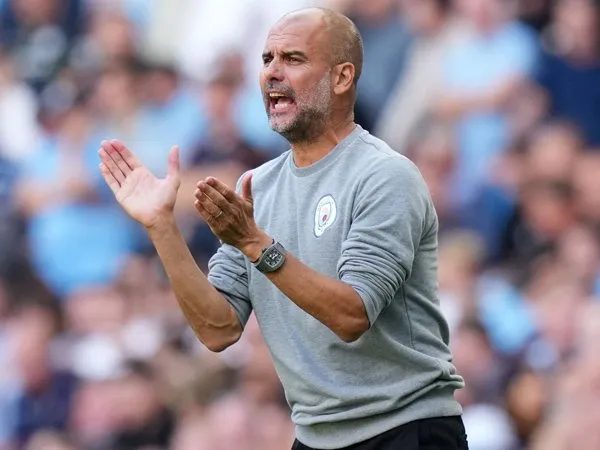 Manajer Manchester City, Pep Guardiola.