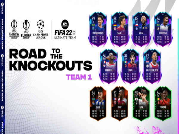 Tim Pertama FIFA 22 Ultimate Team Road To The Knockout Resmi Dirlis