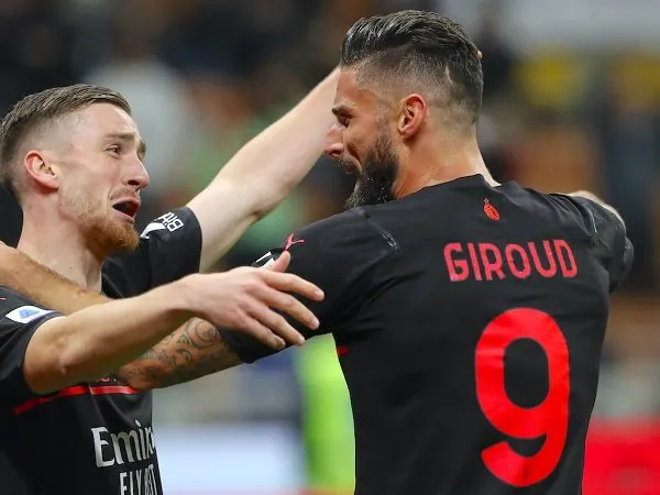 Cetak Empat Gol Serie A Bareng Milan, Giroud Samai Rekor Balotelli