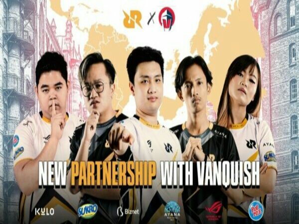 Gandeng Vanquish, Team RRQ Lebarkan Sayap ke Eropa & Amerika Latin