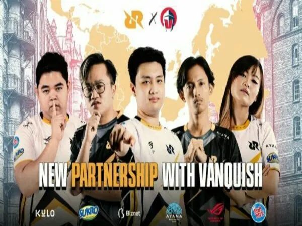 Gandeng Vanquish, Team RRQ Lebarkan Sayap ke Eropa & Amerika Latin