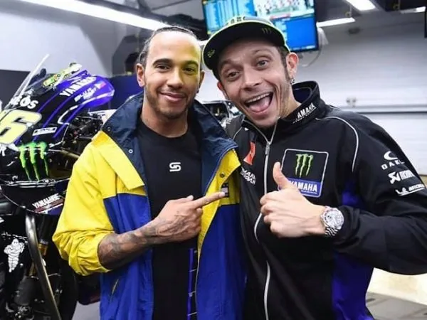 Lewis Hamilton, Valentino Rossi