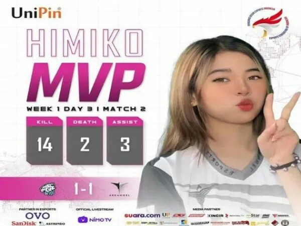 Ladies Series SEA: Himiko Savage, Arkangel FE Tahan Imbang EVOS Lynx
